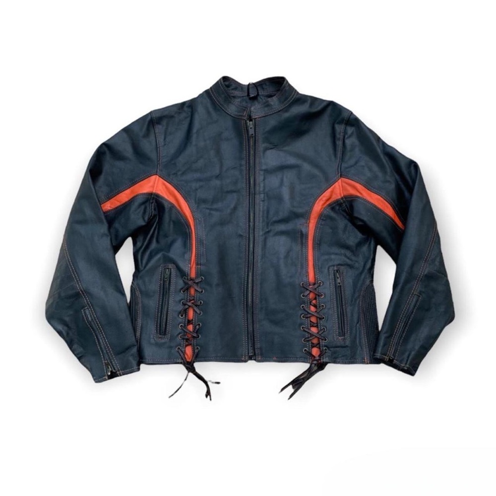 Rare vintage leather motorcycle jacket